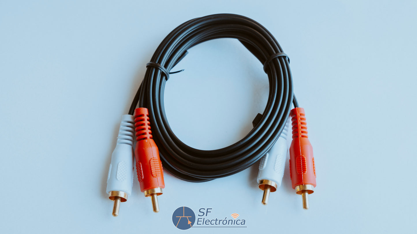 CABLE AUDIO 2XRCA 1.5M