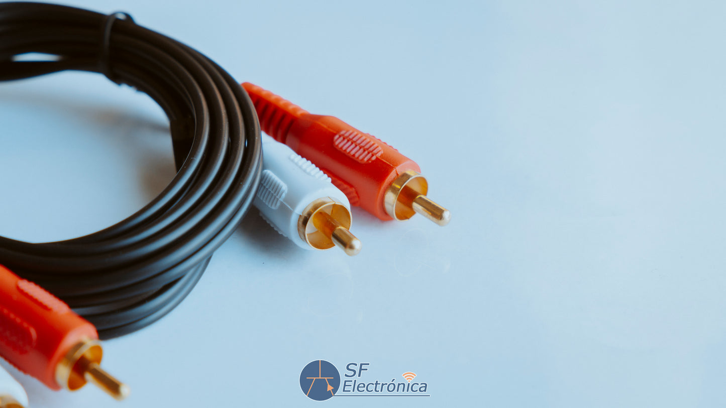 CABLE AUDIO 2XRCA 1.5M