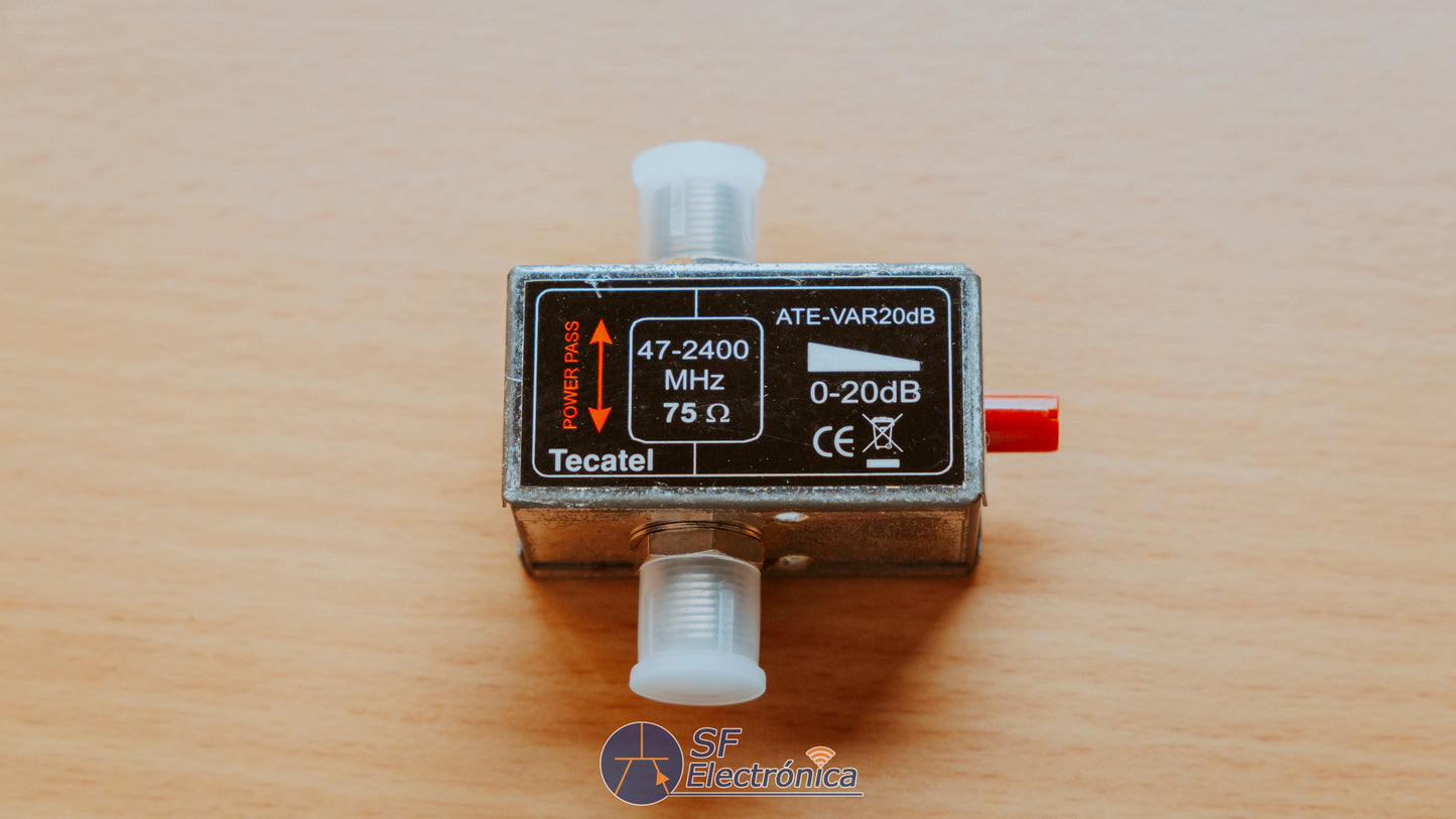 ATENUADOR VARIABLE 20dB