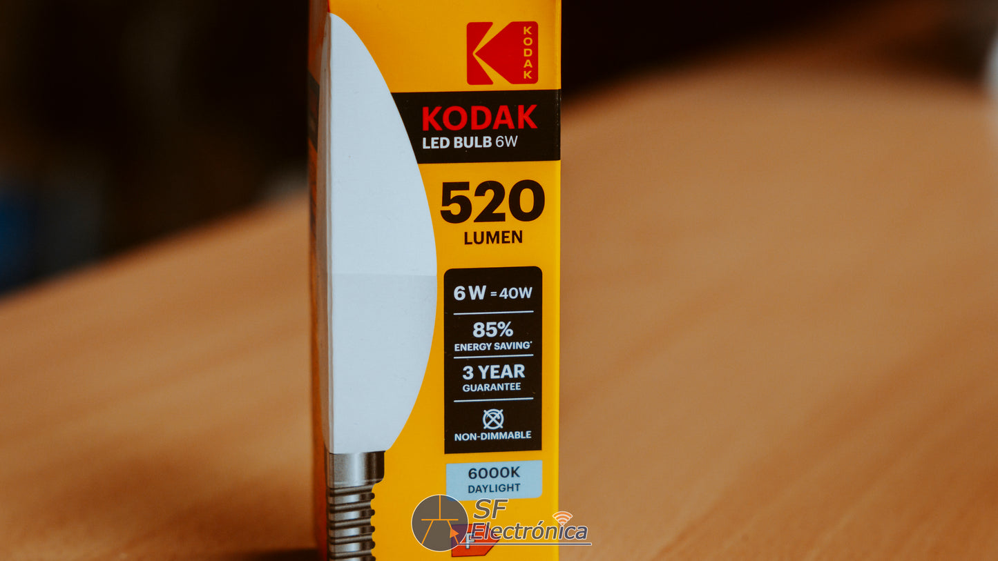 BOMBILLA LED 6W E14 6000K