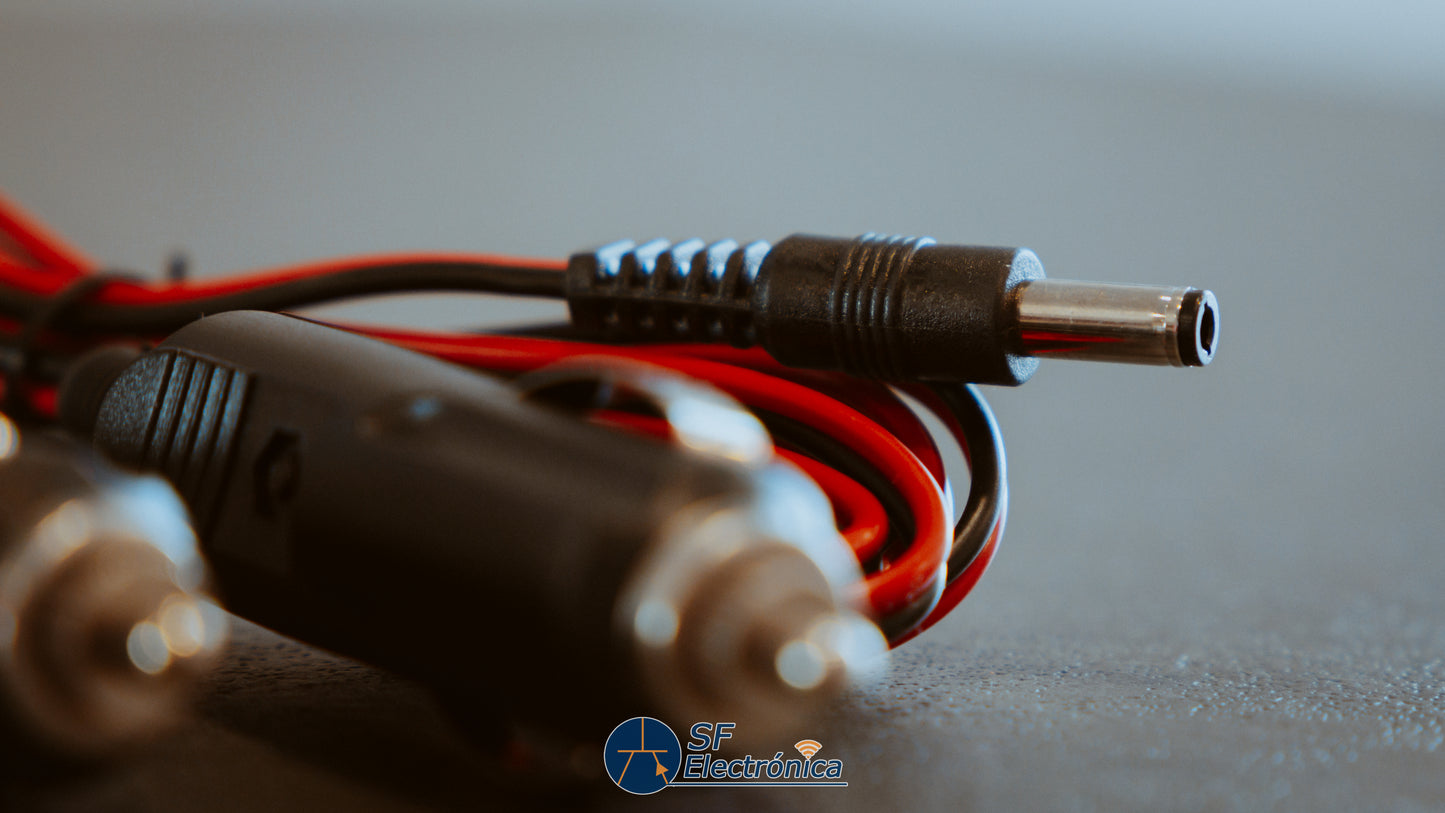 CABLE MECHERO 12V 3A 1.5M - 2.1MM