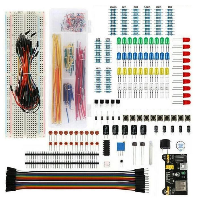 KIT COMPONENTES + PROTOBOARD