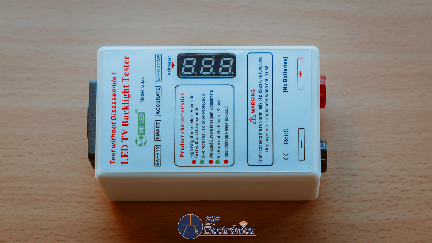 COMPROBADOR TIRAS LED