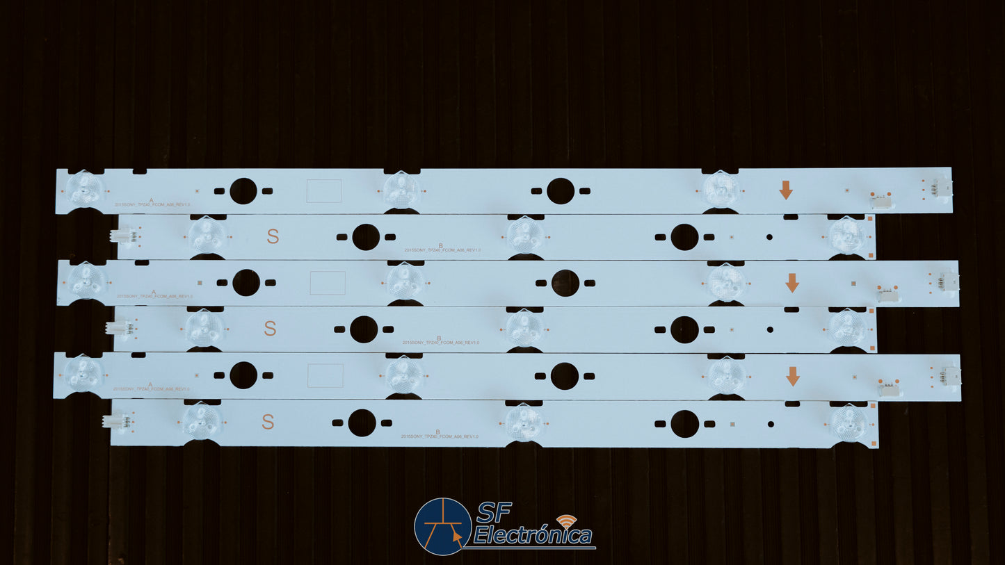 KIT TIRAS LED PARA KDL-40RD450