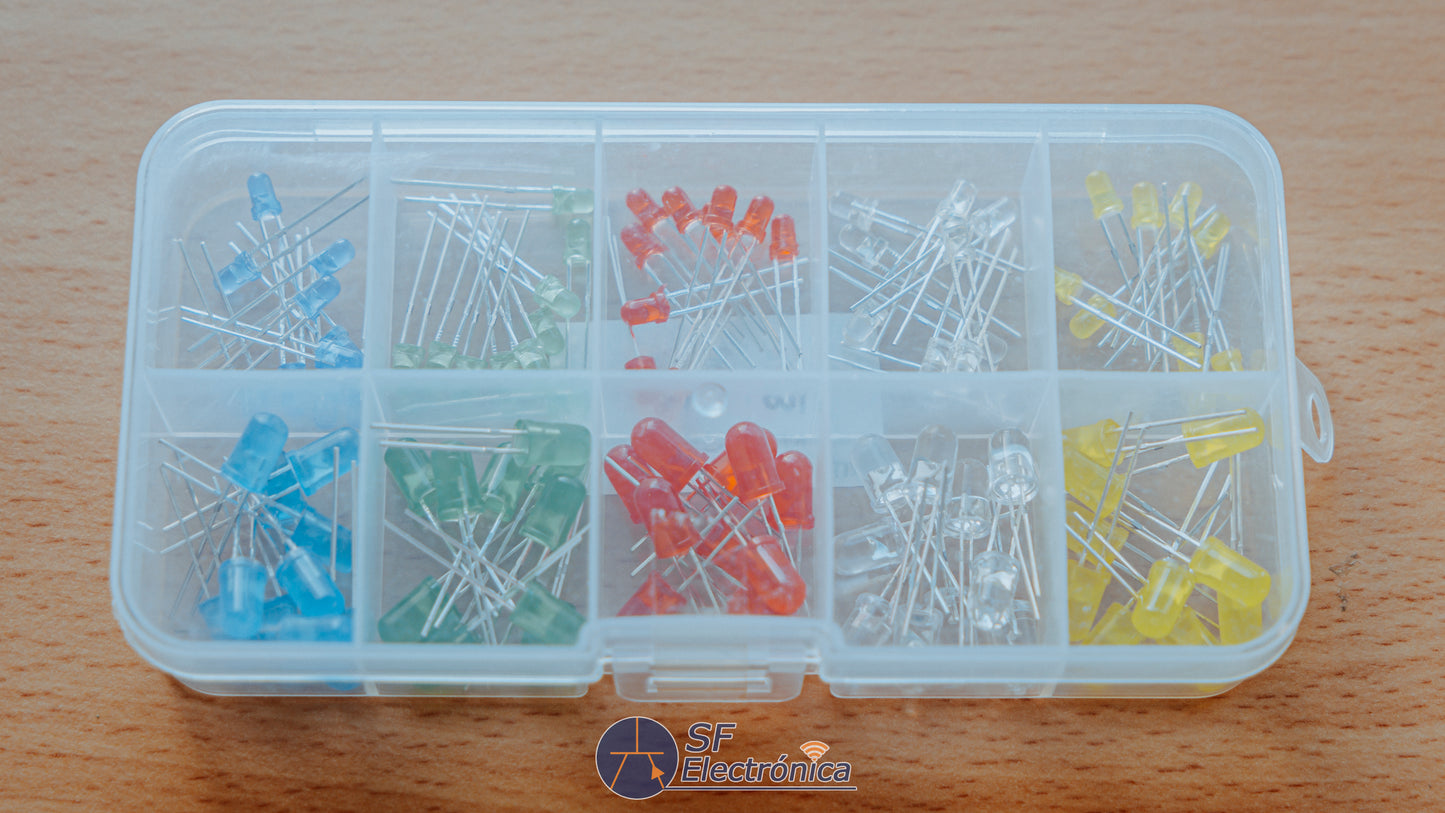 KIT DIODOS LED 5 COLORES