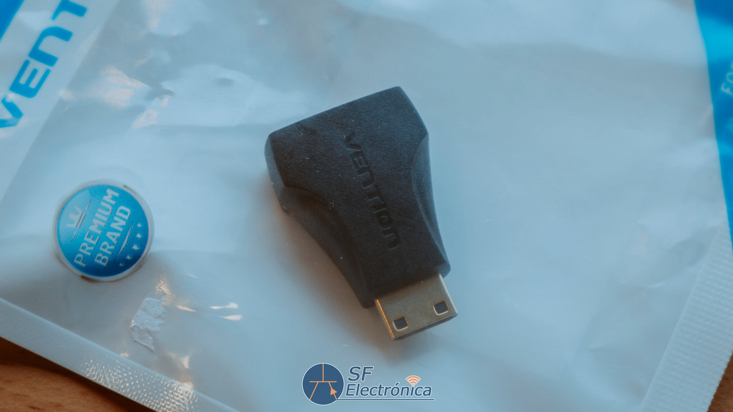 ADAPTADOR MINI HDMI / HDMI