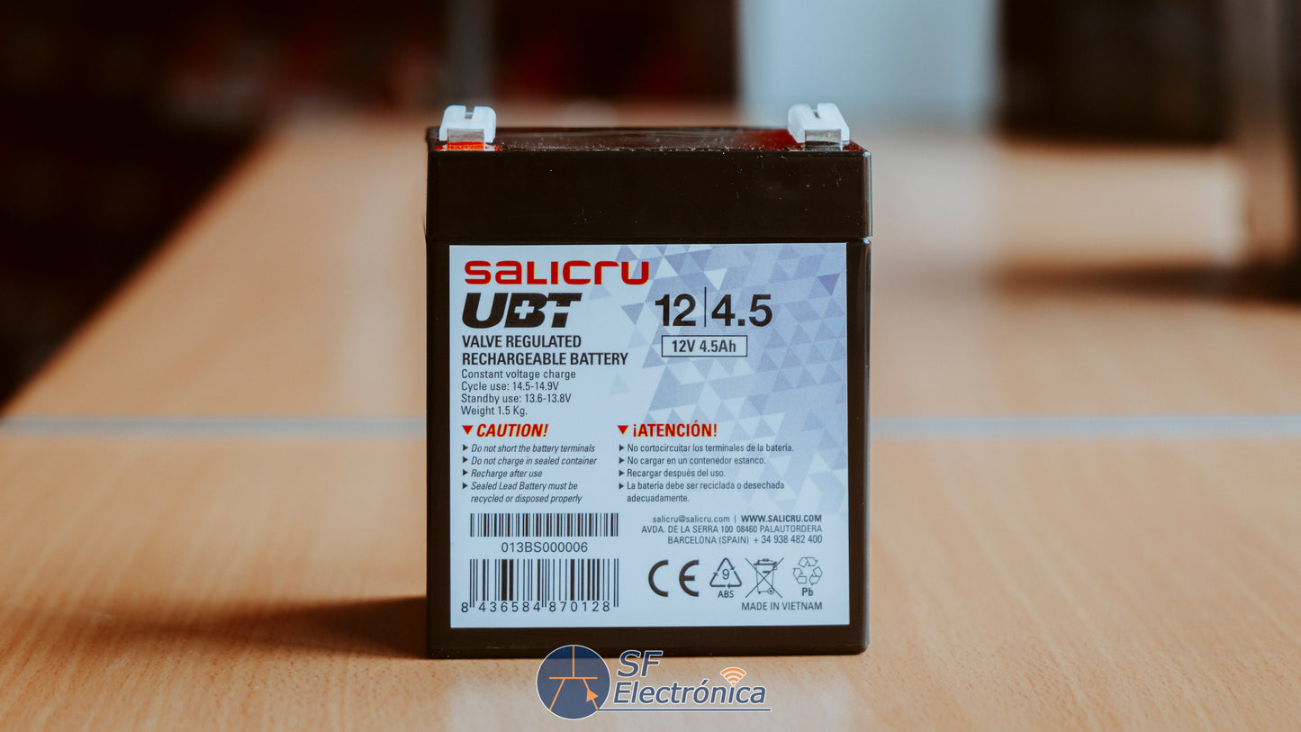 BATERIA 12V 4.5A