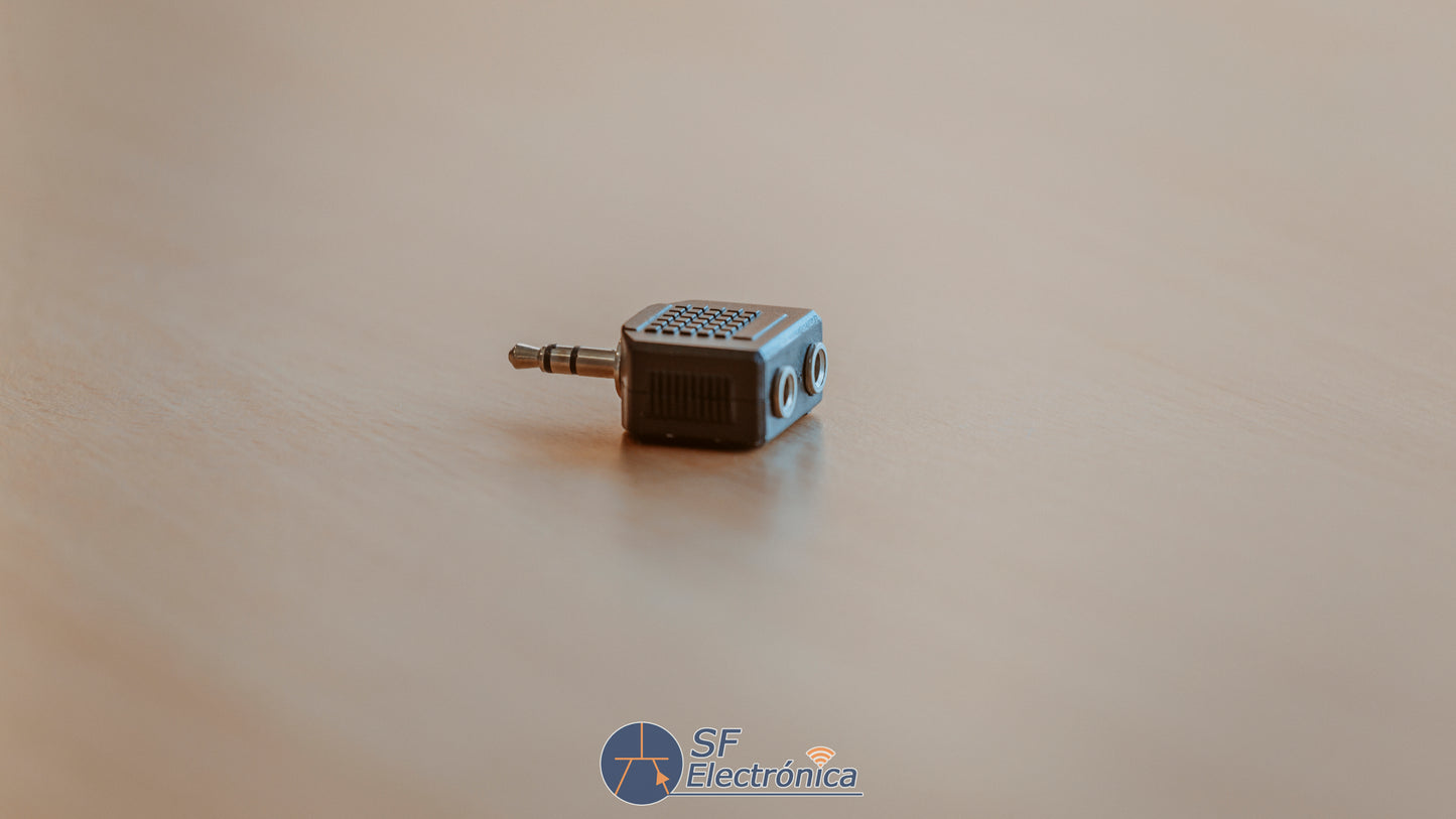 ADAPTADOR JACK 1M/2H