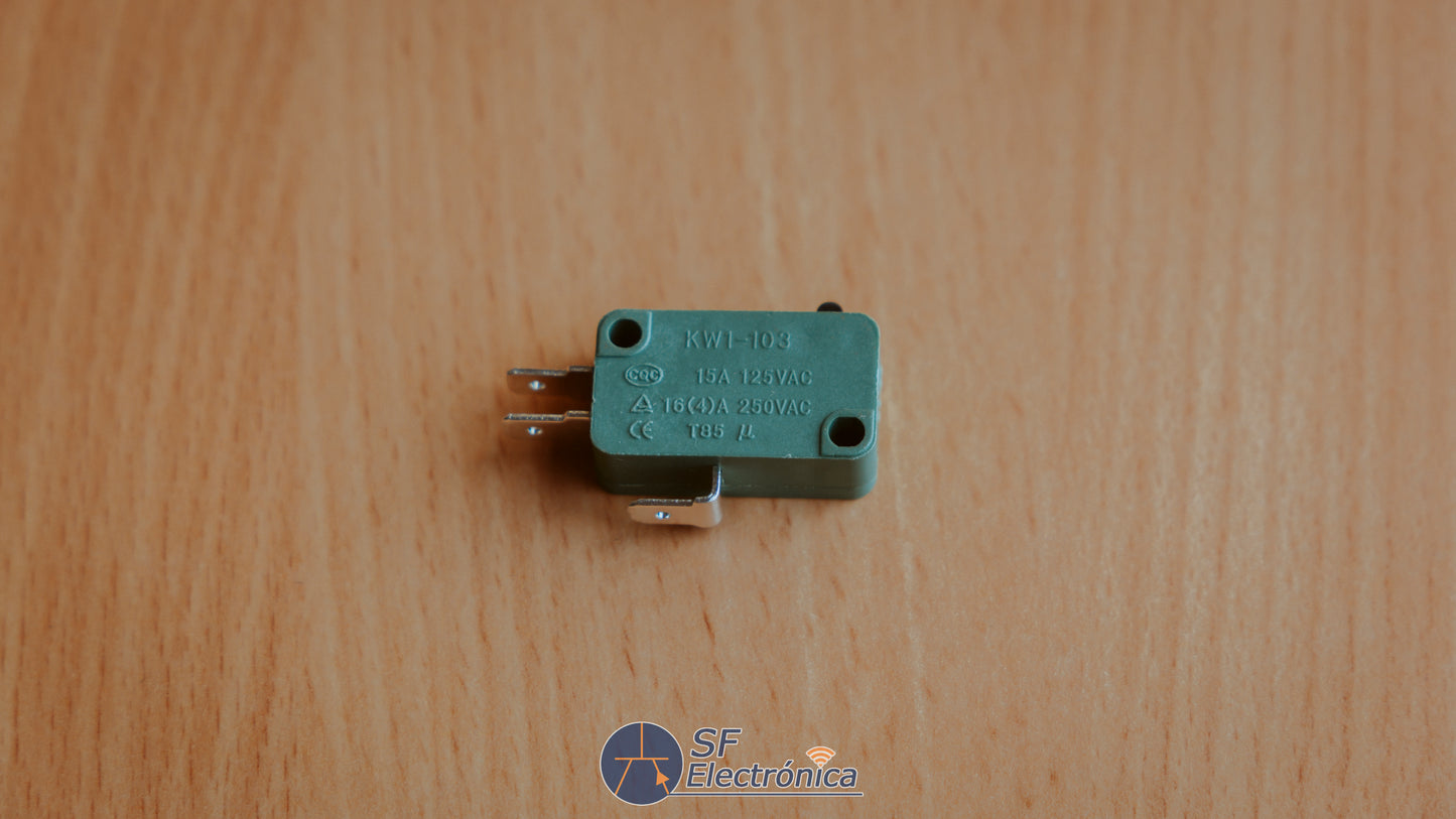INTERRUPTOR SIN PALANCA SPDT 3 PINES 16A