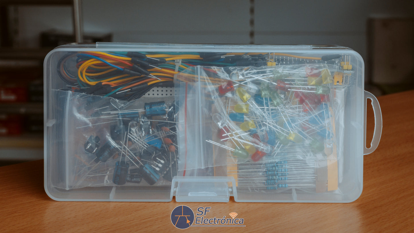 KIT COMPONENTES + PROTOBOARD