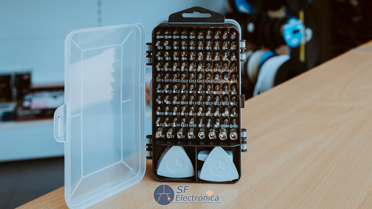 SET 115 PIEZAS HERRAMIENTAS REPARACION