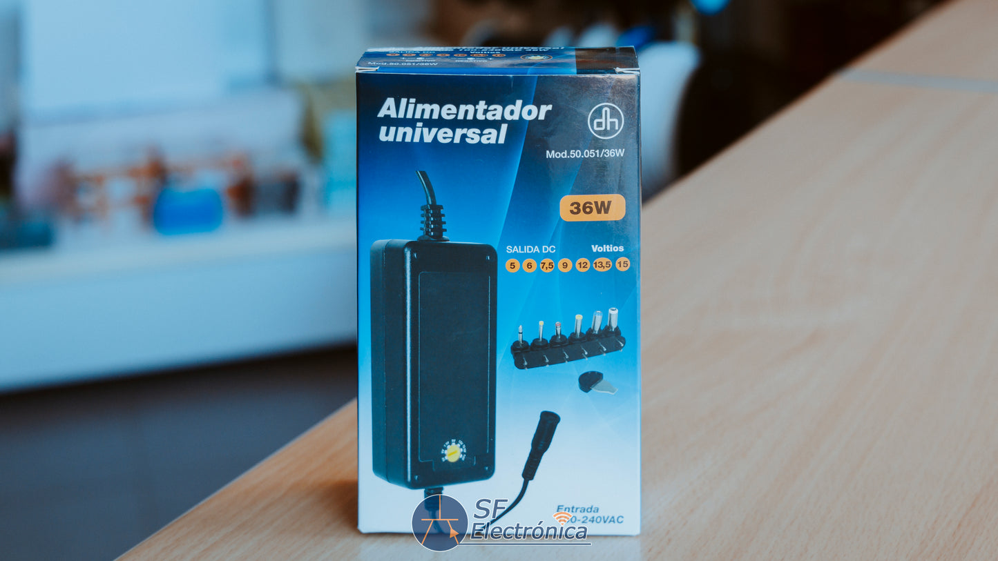 ALIMENTADOR UNIVERSAL 36W