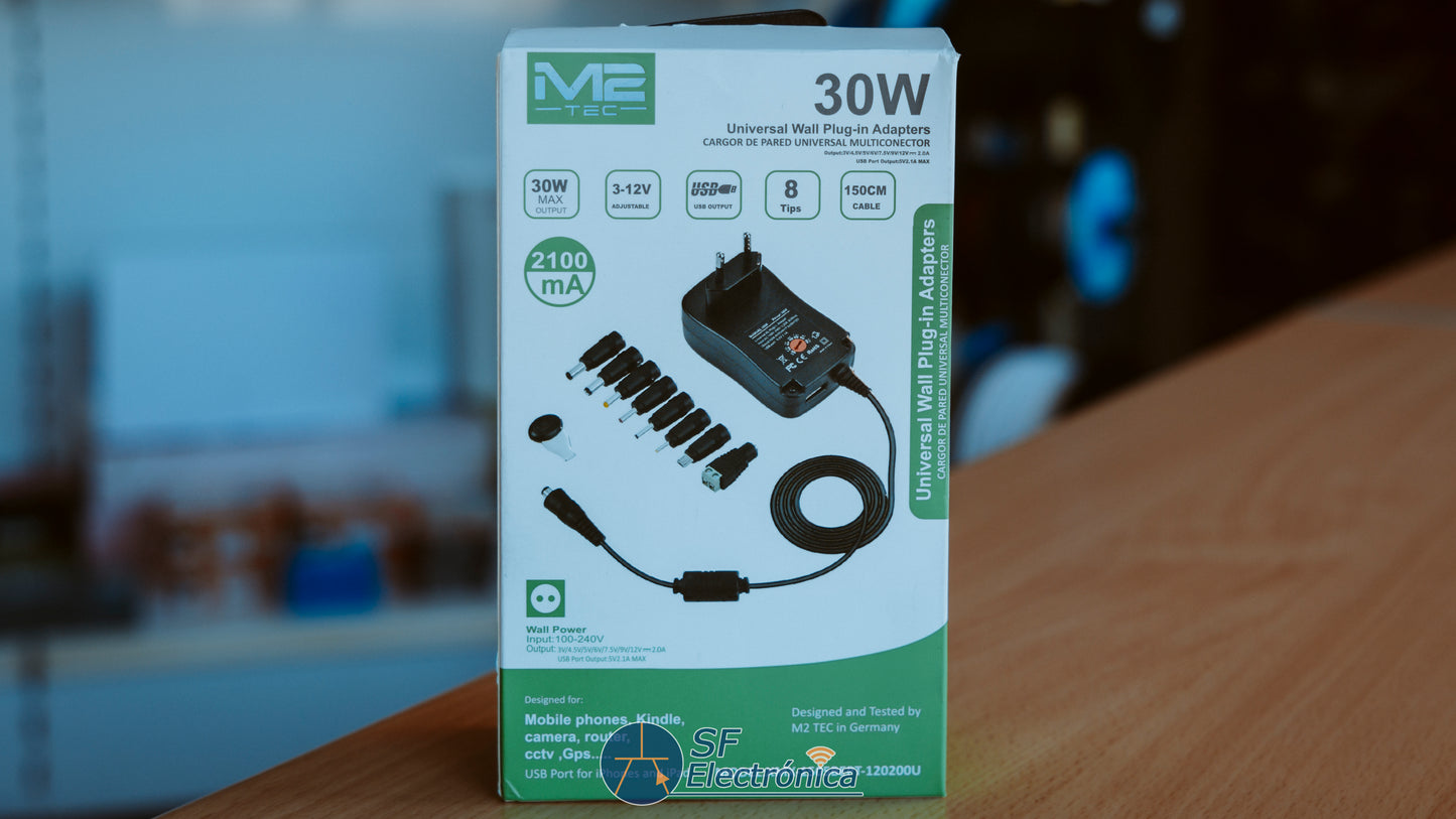 ALIMENTADOR UNIVERSAL 30W