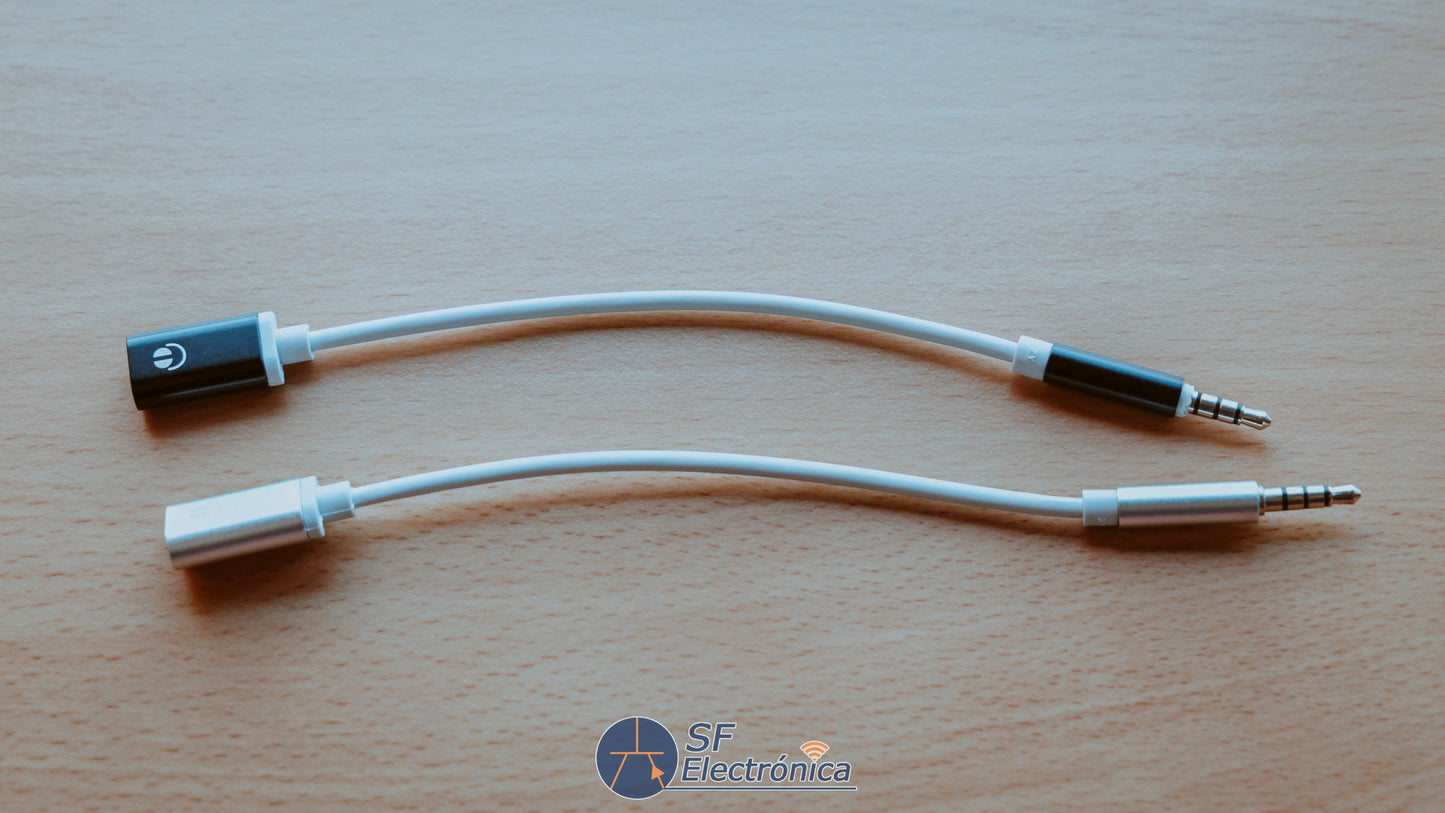 ADAPTADOR JACK 3,5MM A USB-C H