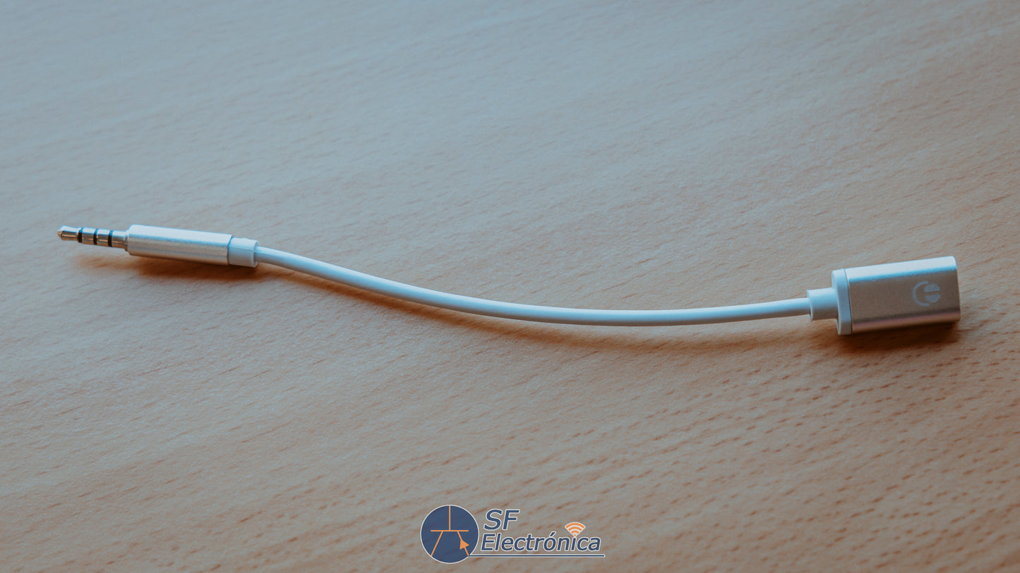 ADAPTADOR JACK 3,5MM A USB-C H