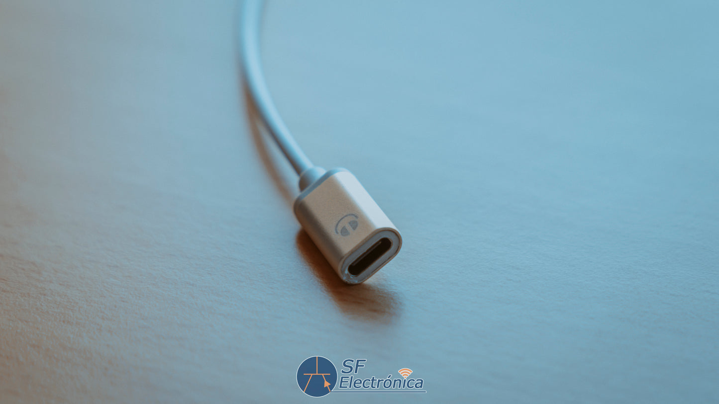 ADAPTADOR JACK 3,5MM A USB-C H