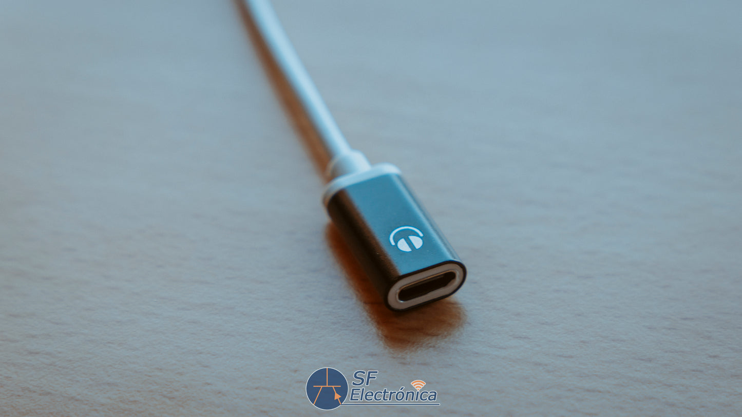 ADAPTADOR JACK 3,5MM A USB-C H