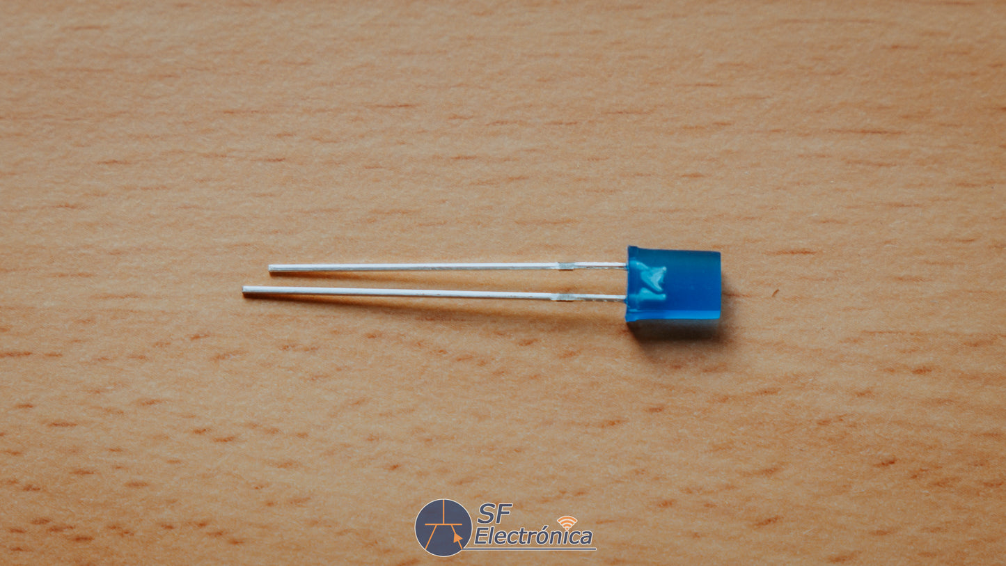 DIODO LED CUADRADO 5MM 3V