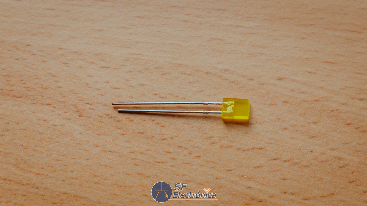 DIODO LED CUADRADO 5MM 3V