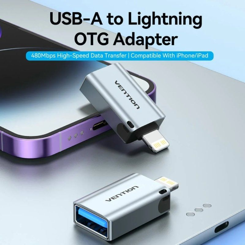 ADAPTADOR OTG USB/LIGHTNING