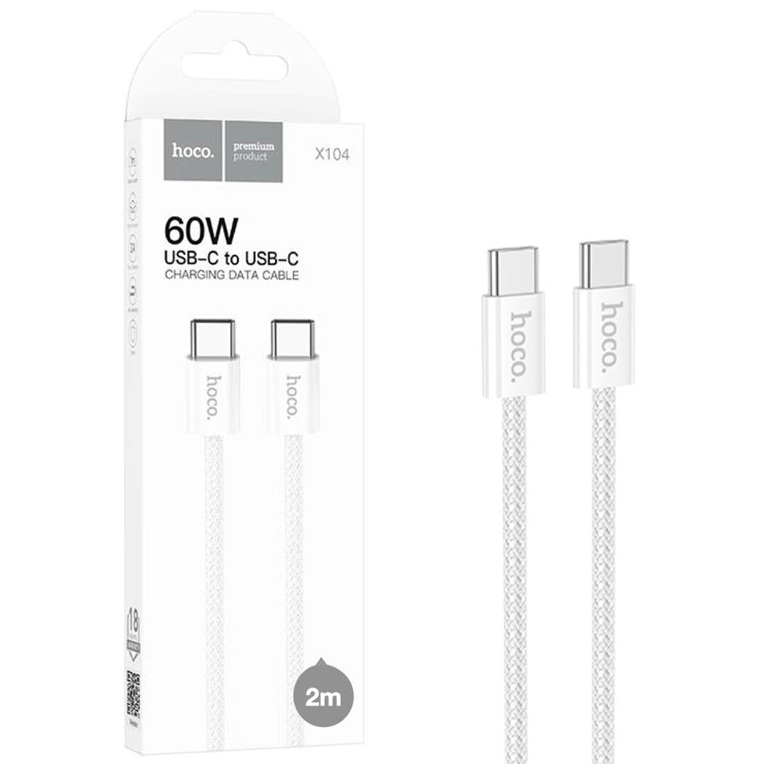 CABLE USB-C 2 METROS 60W