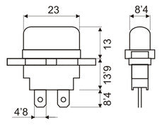 PORTAFUSIBLES LAMINA