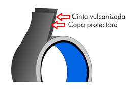 CINTA CAUCHO VULCANIZABLE