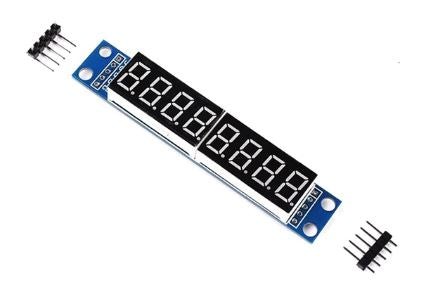MODULO DISPLAY LED 7 SEGMENTOS 8 DIGITOS 5 PINES