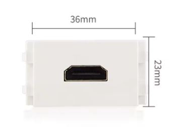 CONECTOR HDMI CODO "L"