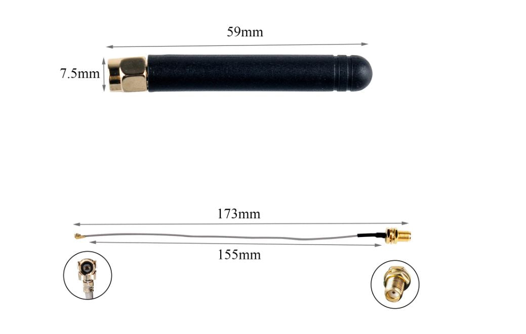 ANTENA PARA MODULO LORA 686MHZ