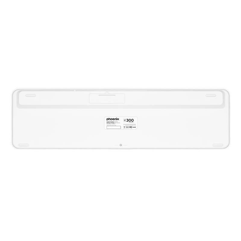 TECLADO INALAMBRICO BLANCO