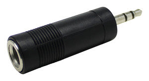 CLAVIJA ADAPTADOR ESTÉREO 3,5MM M A 6,3 H