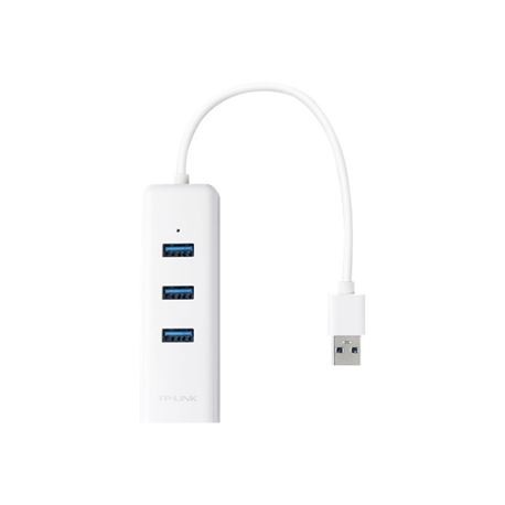 ADAPTADOR ETHERNET + HUB USB 3.0 3 PUERTOS