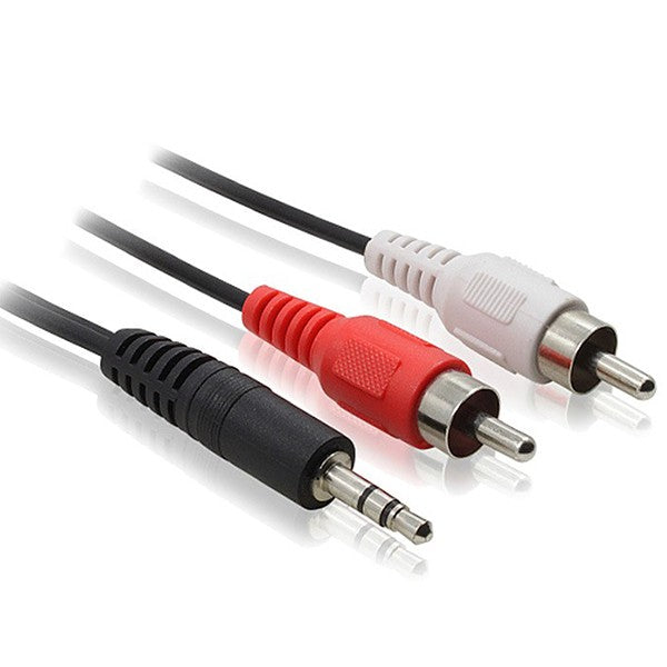 CABLE JACK 3.5MM/ 2 RCA - 10M
