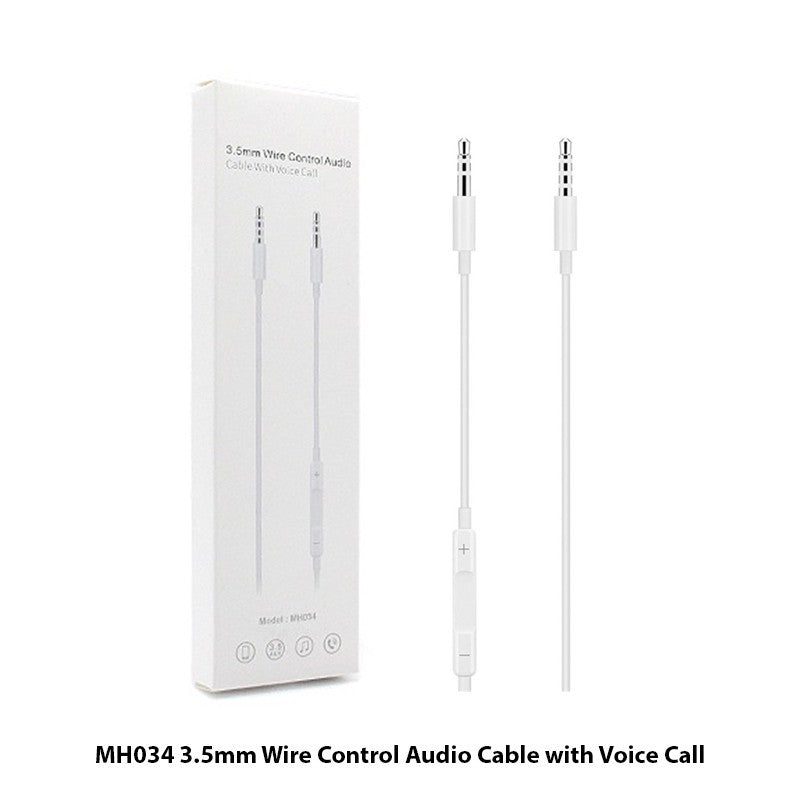 CABLE JACK 3,5 M/H + CONTROL VOLUMEN