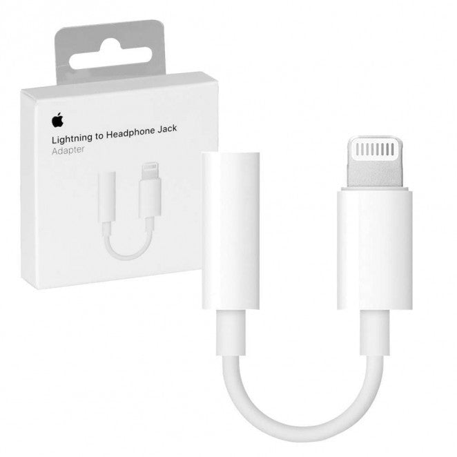 ADAPTADOR LIGHTNING A JACK 3,5MM