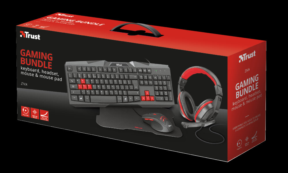 KIT TECLADO + RATON + AURICULARES + ALFOMBRILLA