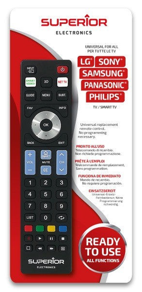 MANDO UNIVERSAL LG/SONY/SAMSUNG/PANASONIC/PHILIPS
