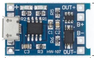 MÓDULO CARGADOR - MICRO USB 5V 1A