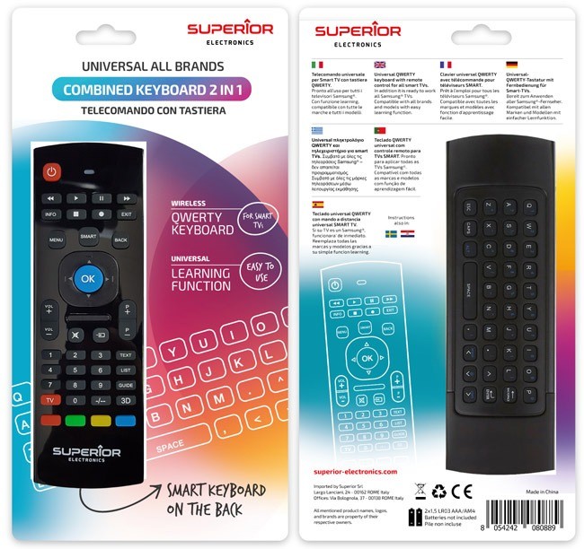 MANDO + TECLADO SMART SUPERIOR