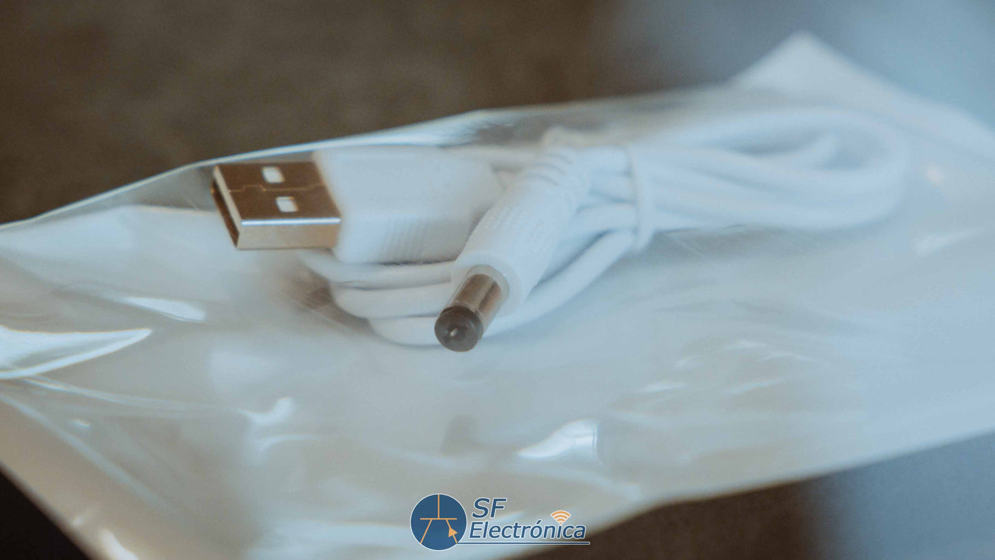 CABLE USB AM A ADAPTADOR DC 2.1 1 METRO