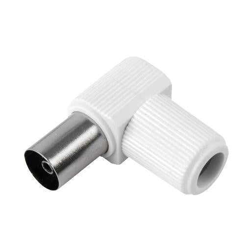 CONECTOR IEC HEMBRA ACODADO