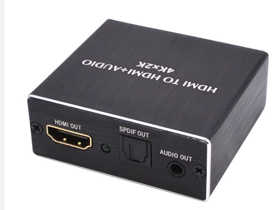 EXTRACTOR DE AUDIO HDMI + TOSLINK + JACK 3.5MM OUT