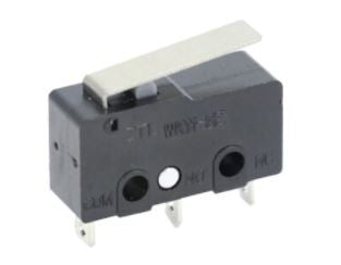 MICROINTERRUPTOR 5A 250VAC PALANCA SIN RUEDA 3P