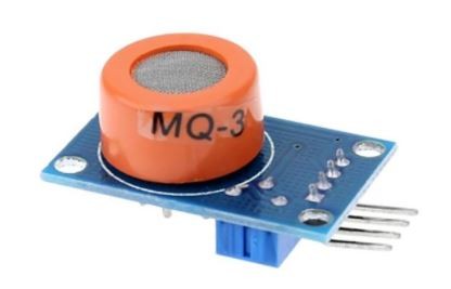 MÓDULO SENSOR DETECCIÓN GAS MQ-3 - ALCOHOL