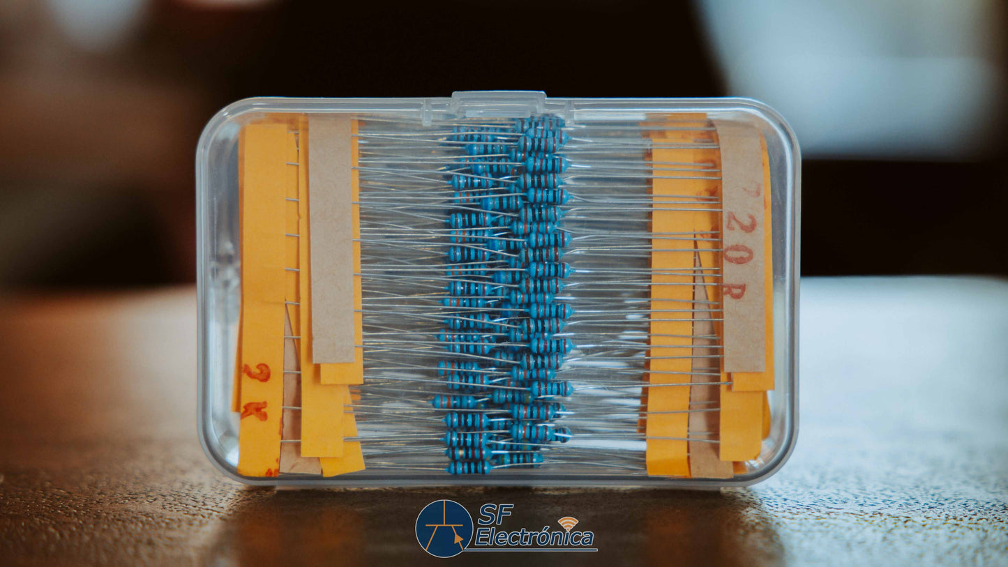 KIT 300 RESISTENCIAS 1/4W