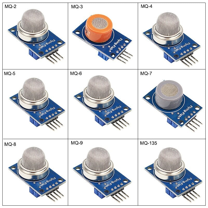 KIT SENSOR DETECCION GASES MQ