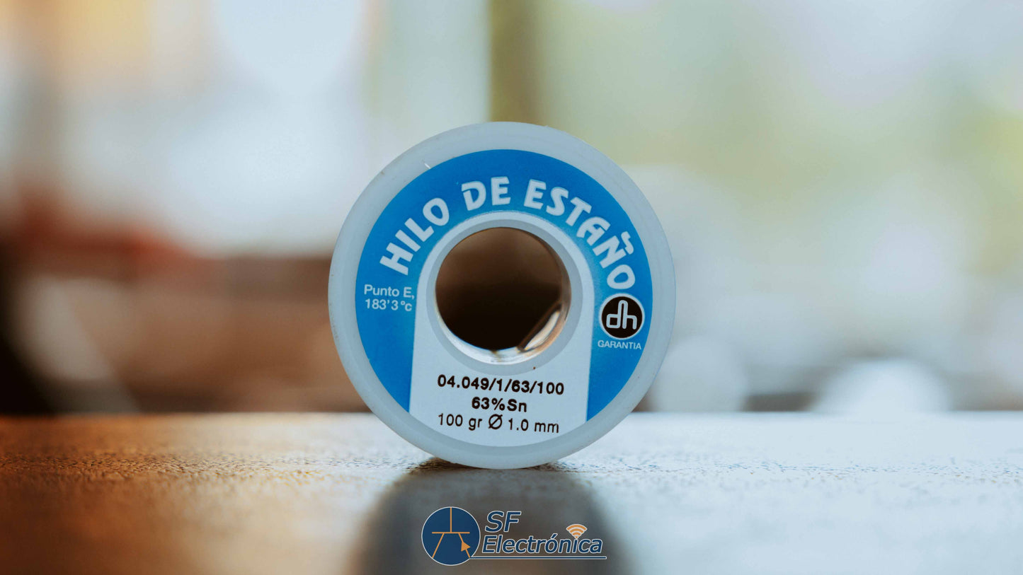 ESTAÑO 1MM 100G 63%