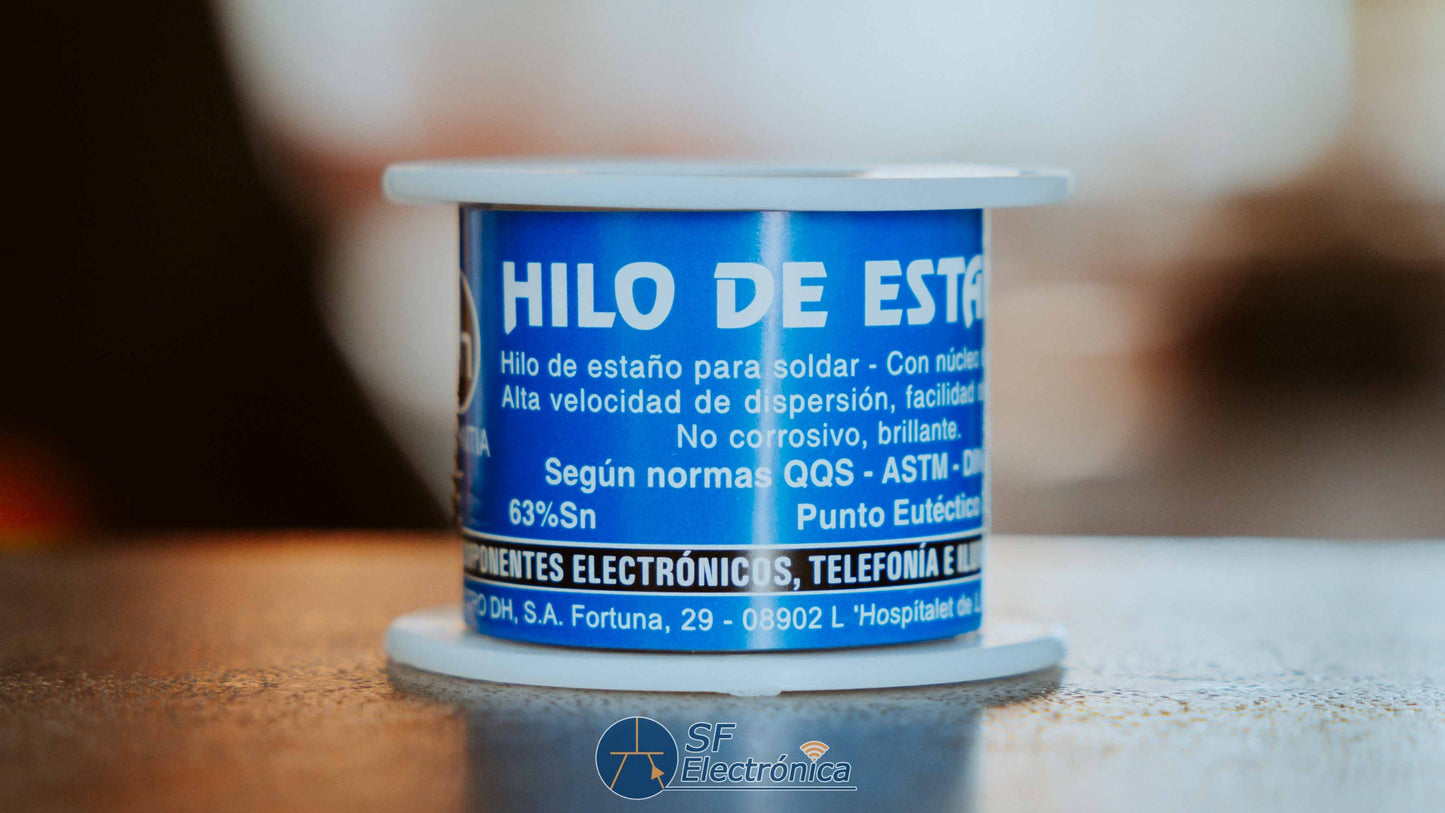 ESTAÑO 1MM 100G 63%