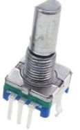 ENCODER ROTATIVO CON SWITCH 5 PINES HALF 20MM